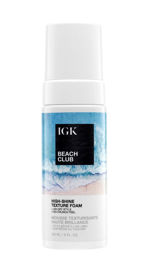 IGK BEACH CLUB High-Shine Texture Foam