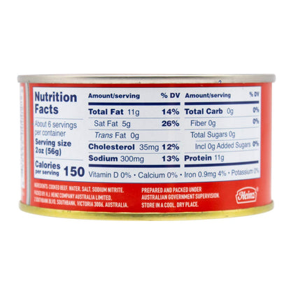 Ox & Palm Corned Beef, Original Chunky Style, 11.5 Ounce (Pack of 1)