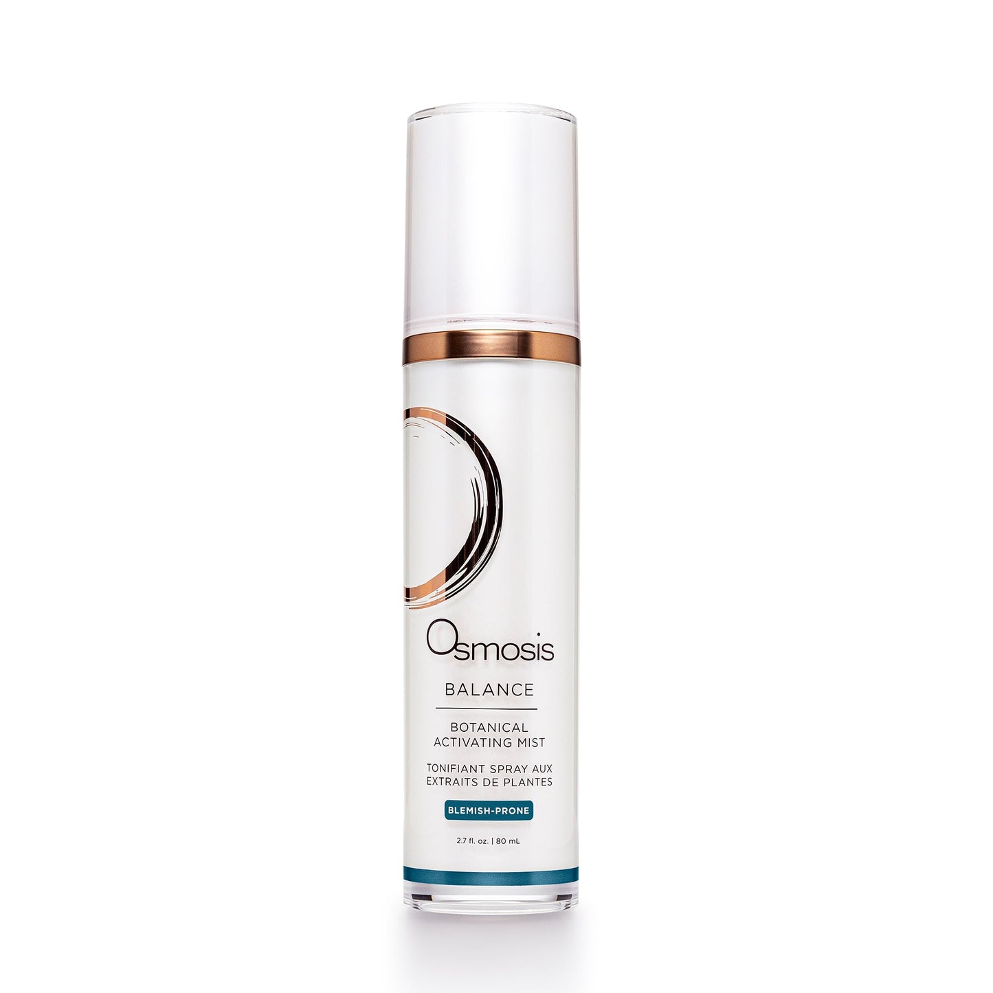 Osmosis BALANCE Face Toner for Blemish Prone Skin, Botanical Activating Mist, Oil Control With Tea Tree Oil, 2.7 fl oz