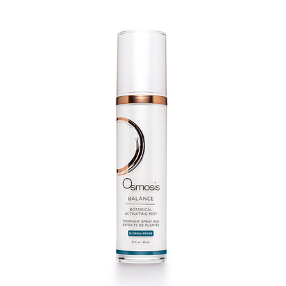 Osmosis BALANCE Face Toner for Blemish Prone Skin, Botanical Activating Mist, Oil Control With Tea Tree Oil, 2.7 fl oz
