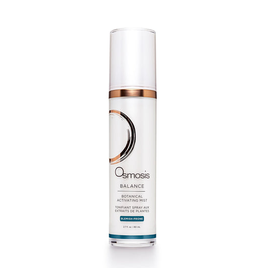 Osmosis BALANCE Face Toner for Blemish Prone Skin, Botanical Activating Mist, Oil Control With Tea Tree Oil, 2.7 fl oz