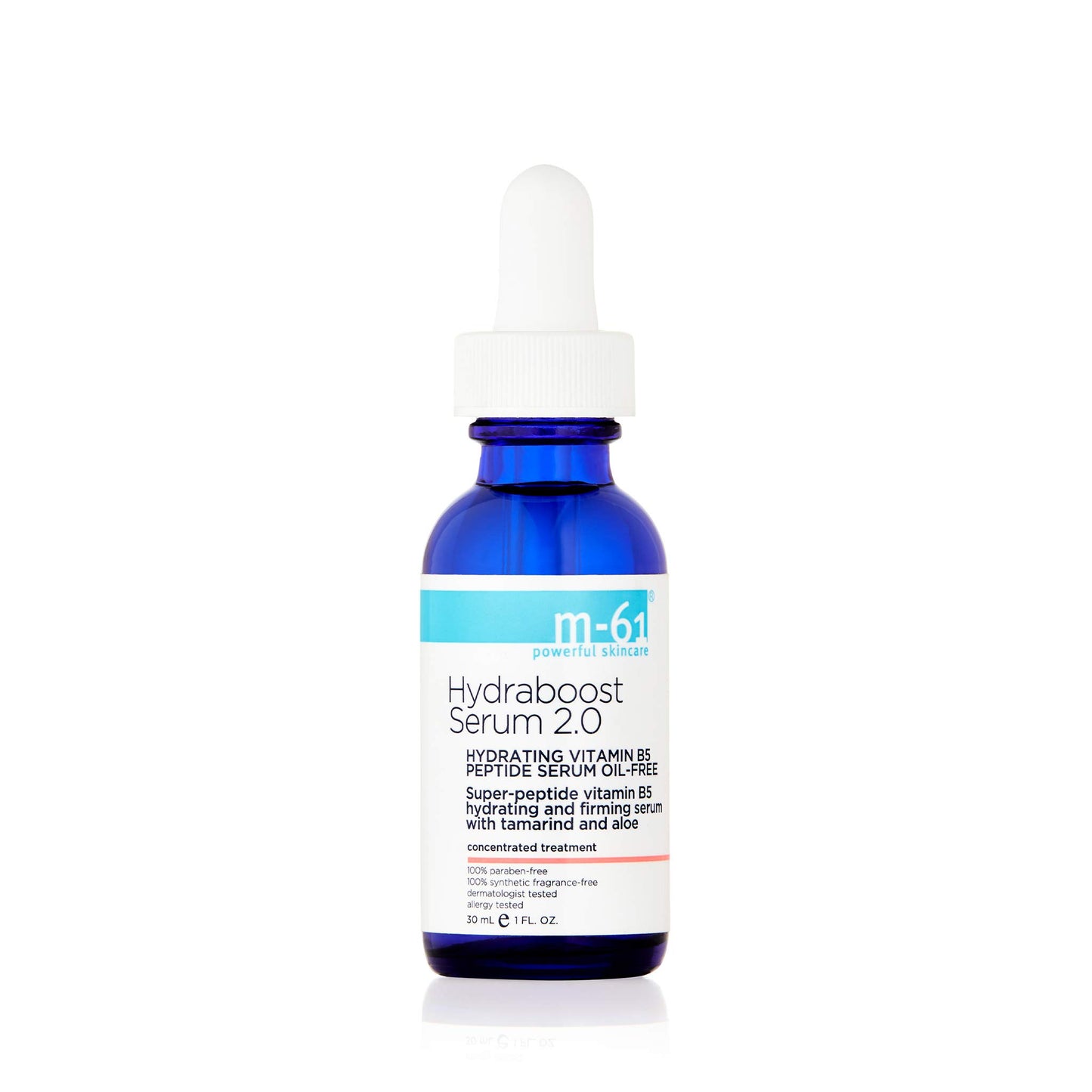 m-61 Hydraboost Serum 2.0 | Hydrating, Firming, Lightweight, Oil-Free Face Serum With Peptides, Vitamin B5, Tamarind. For All Skin Types - 1 Fl Oz