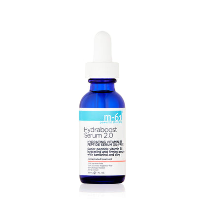 m-61 Hydraboost Serum 2.0 | Hydrating, Firming, Lightweight, Oil-Free Face Serum With Peptides, Vitamin B5, Tamarind. For All Skin Types - 1 Fl Oz