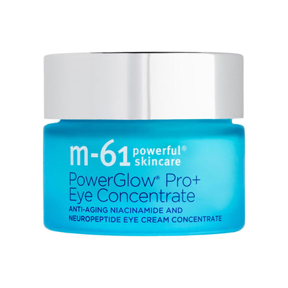 m-61 PowerGlow Pro+ Eye Concentrate | Super Strength Eye Cream Concentrate With BHAs, AHAs, and Niacinamide. To Firm and Brighten - 0.5 Fl Oz