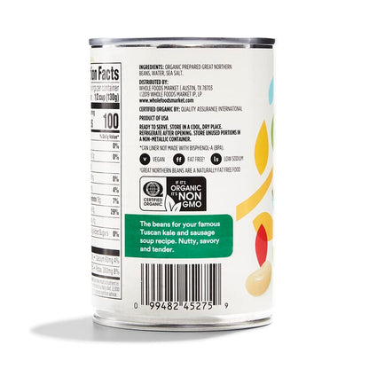 365 by Whole Foods Market, Organic Great Northern Beans, 15.5 Ounce
