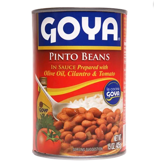 Goya Pinto Beans in Sauce, 15 oz, 2-Pack