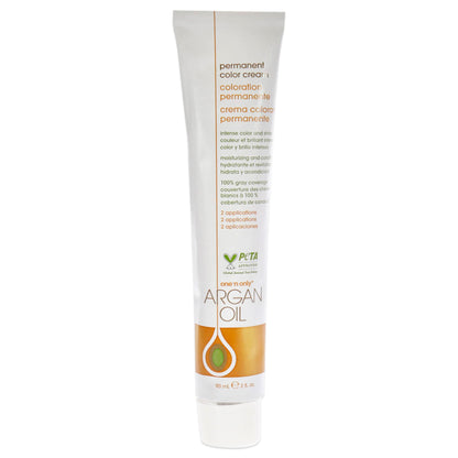 One N' Only Permanent Hair Color - Permanent Hair Dye Made with Argan Oil - Delivers Rich, Accurate Tones with Gray Coverage - Improves Moisture & Elasticity - 7N Medium Natural Blonde (3 oz)