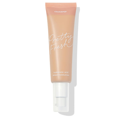ColourPop Pretty Fresh Tinted Moisturizer - Hydrating Skin Tint with Lightweight Coverage - Formulated with Hyaluronic Acid & Coconut Water for Healthy-Looking Skin - Light 8N (1.45 oz)