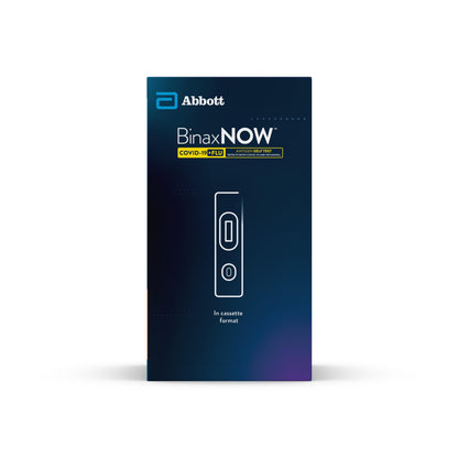 BinaxNOW™ COVID-19/Flu A&B Combo Self Test, Reliable COVID/Flu Home Test With 15 Minute Results, 4 Tests