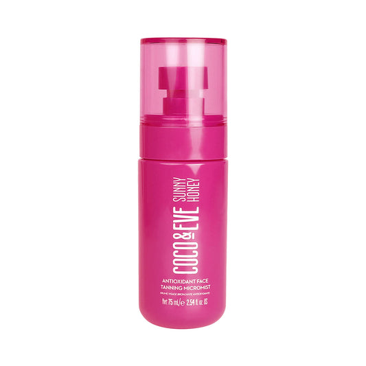 Coco & Eve Antioxidant Face Tanning Micromist – Hydrating Self Tanner & Tan Mist for Face, Streak-Free Quick-Dry Sunless Facial Mist Spray, Natural Glow (75 ml)