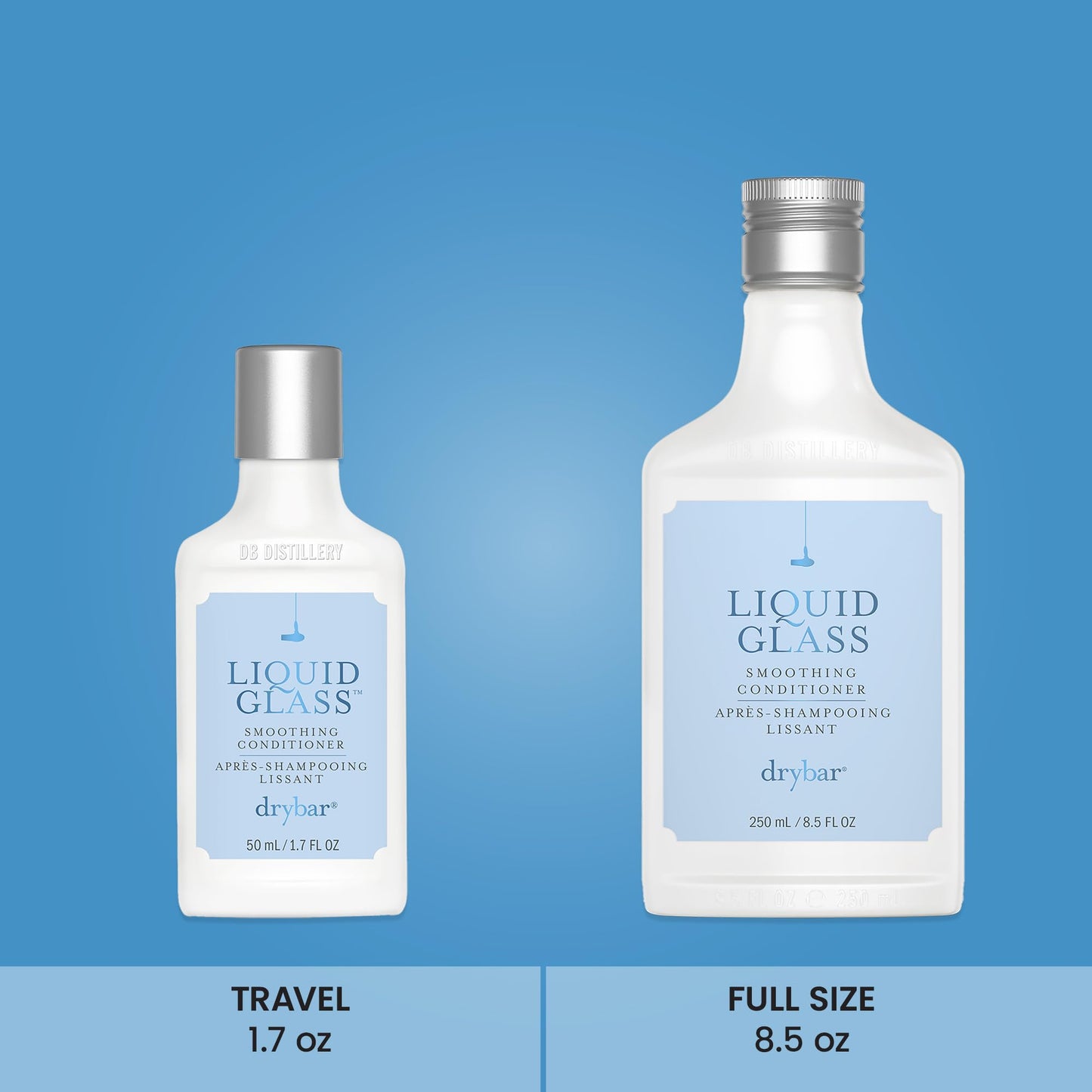 Drybar Liquid Glass Smoothing Conditioner | Reduces Frizz, Adds a Smooth & Shiny Finish, Lightweight Formula for all Hair Types, Vegan & Cruelty Free