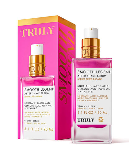 Truly Luxury After Shave Serum | Soothing & Hydrating Post Shave Treatment to Prevent Ingrown Hair For Smooth, Irritation-Free Skin