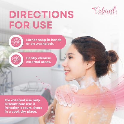 Yoni Soap – pH Balance Feminine Wash for Odor Control & Hydration – Gentle Yet Effective Vaginal Wash for Daily Intimate Hygiene – Natural Cleansing & Moisturizing Vagina Soap for Women, Made in USA