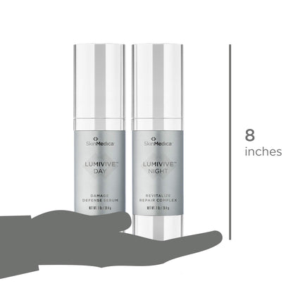 SkinMedica Lumivive Day & Night System - Your Essential Serum Based, Age-Defying Skin Care Set for a Radiant Beauty Routine