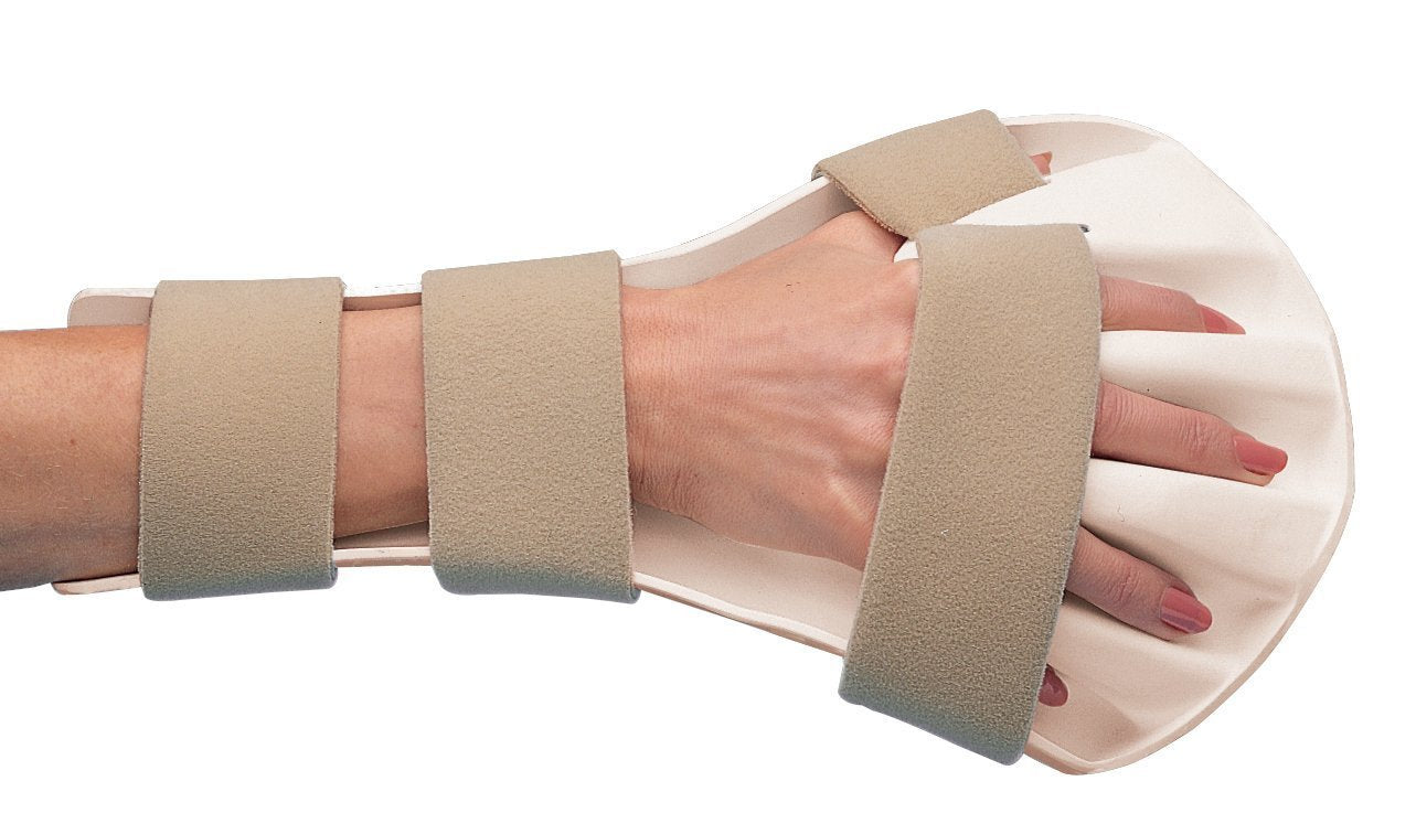 Rolyan Splinting Material, Anti-Spasticity Ball Splint for Hand, Straps Included, Right, Large