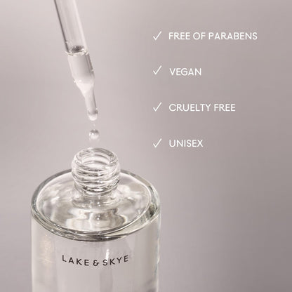 Lake & Skye 11 11 Body Oil Mini - Hydrating with Vitamin E & Sweet Almond Oil - Clean Skin Musk, Sheer & Uplifting Scent - 0.33 fl oz (10 ml)