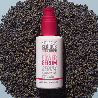 Naturally Serious | Illumi-nation Anti-Fatigue Power Serum, Anti-Aging Serum, Vegan Skincare, Cruelty-Free Skincare