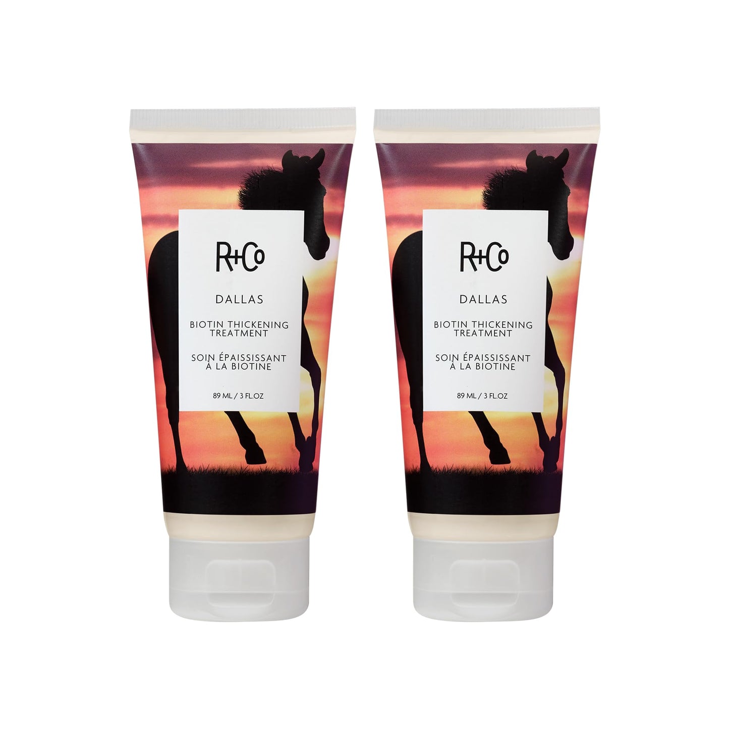 R+Co Dallas Biotin Thickening Treatment | Lasting Volume + Strengthens Hair + Builds Texture | Vegan + Cruelty-Free | 3 Oz