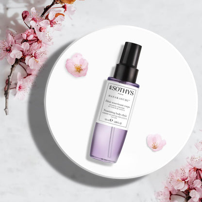 SOTHYS Nourishing Body Elixir, Dry Body Oil| Cherry Blossom Escape Oil Spray Mist | Hydrating Moisturizer | For All Skin Types