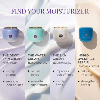 TATCHA The Dewy Skin Cream, Travel-Sized | Mini Rich Face Cream to Hydrate, Plump and Protect Dry and Combo Skin