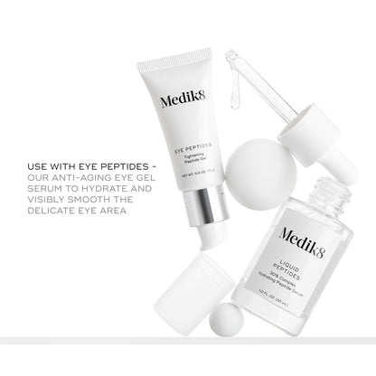 Medik8 Liquid Peptides - Regenerating Multi Peptide Serum - Smooths Wrinkles and Fine Lines - Hydrating, Brightening, Plumping - 1.0 oz