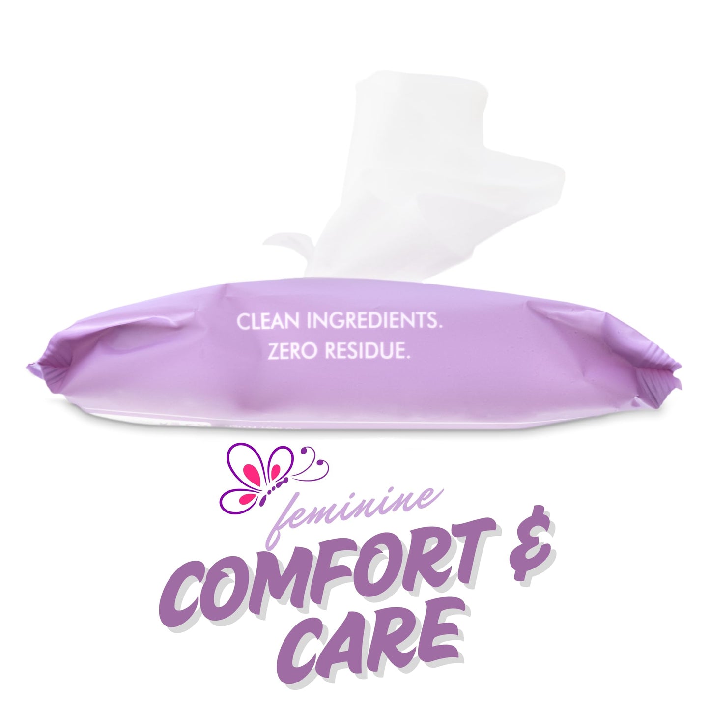 Fresh One Feminine Wipes - Natural pH Balanced Intimate Wipes for women | Soothing, Gentle Cleansing | Feminine Hygiene Wipes for Sensitive Skin, Personal Care, & Daily Use