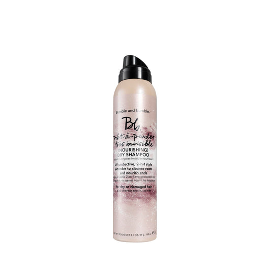 Bumble and bumble. Prêt-à-powder Très Invisible Nourishing Dry Shampoo | Absorbs Oil at the Roots | Nourishes Dry Ends | UV Protection | For Medium to Thick Curly, Wavy, Straight Hair Types, 3.1 Ounce