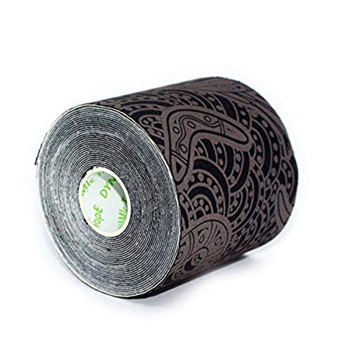 Dynamic Tape, Black Tattoo, 3" x 16.4', Package of 4 Rolls