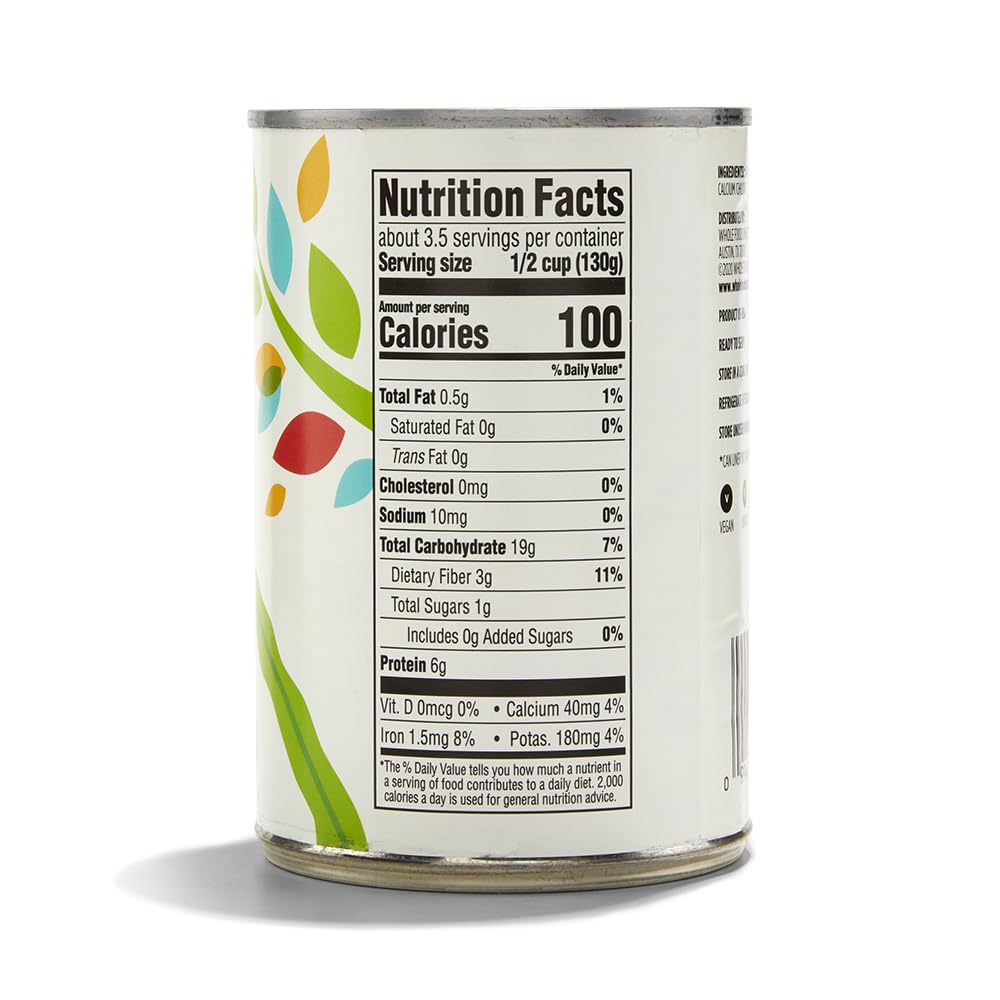 365 by Whole Foods Market, Blackeye Peas No Salt Added, 15.5 oz