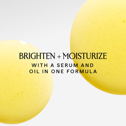 HERBIVORE Nova Facial Oil - Bi-Phase Oil with Tumeric + Niacinamide, Serum and Oil in one, Plant-based, Vegan, Cruelty-free, 50 mL / 1.7 oz