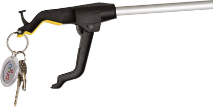 Nova Joy Reacher - Grabber Pickup Tool for Seniors - Lightweight Gripper with Magnetic Tip, Hook, and Rotating Claw - Daily Living Aid for Elderly and Users with Limited Mobility - 32" - One Pack