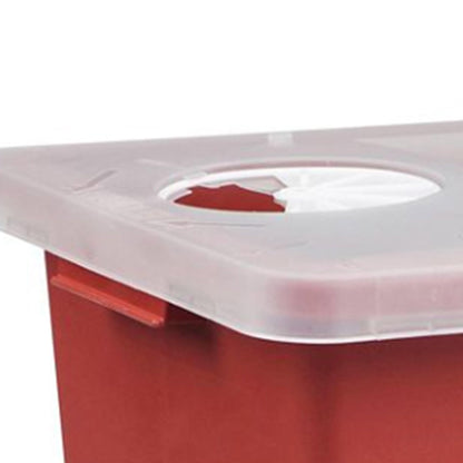 SharpSafety Sharps Container 8 gal. Vertical Entry Case of 10