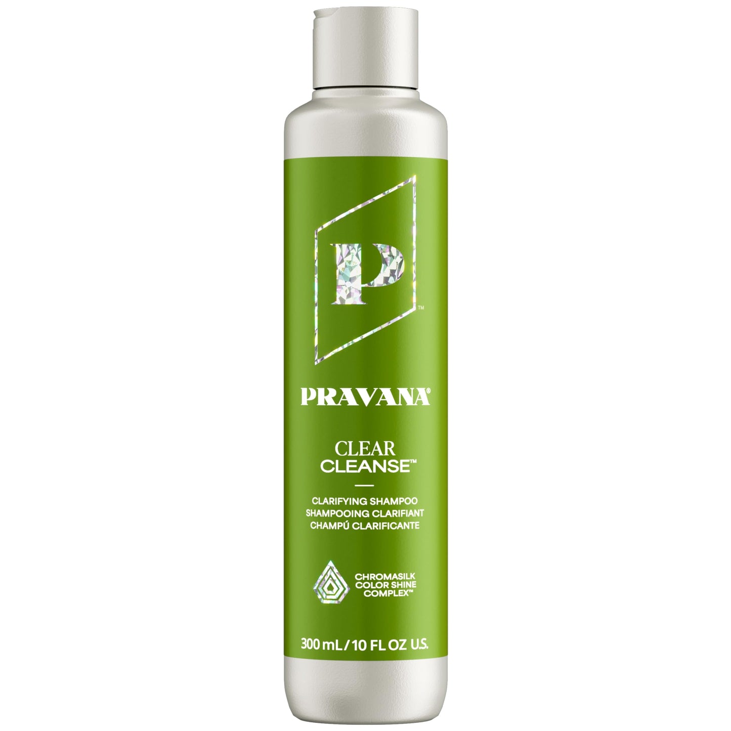 Pravana Clear Cleanse Mineral Diminishing Shampoo | For Clarifying Color Treated Hair | Instantly Removes Hard Water Deposits | Hydrates, Energizes, Volumizes | Eliminates Discoloration | Vegan