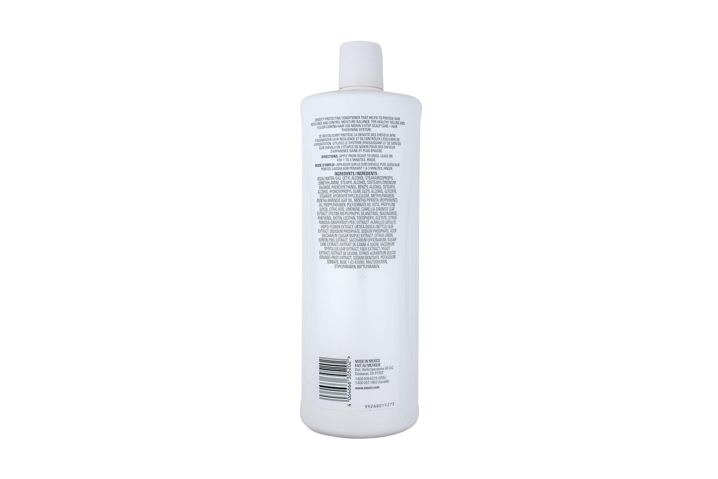 Nioxin Scalp + Hair Thickening System 2 Conditioner| For Natural or Untreated Hair with Progressed Thinning| With Niacinamide and Biotin | 33.8 Fl oz.