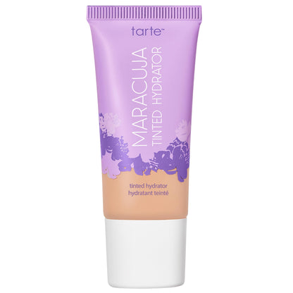 tarte maracuja tinted moisturizer – Lightweight Sheer Foundation with Buildable Longwear Coverage, Hyaluronic Acid, Turmeric, Aloe for Hydrated Skin, Vegan & Cruelty Free