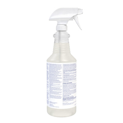 VIREX Diversey Tb 04743. Disinfectant Cleaner, Hospital Use Tuberculocidal, Virucide, Fungicide with Lemon Scent, Ready-to-Use Liquid, 32-Ounce (Pack of 12 plus 1 Reusable Sprayer Nozzle)
