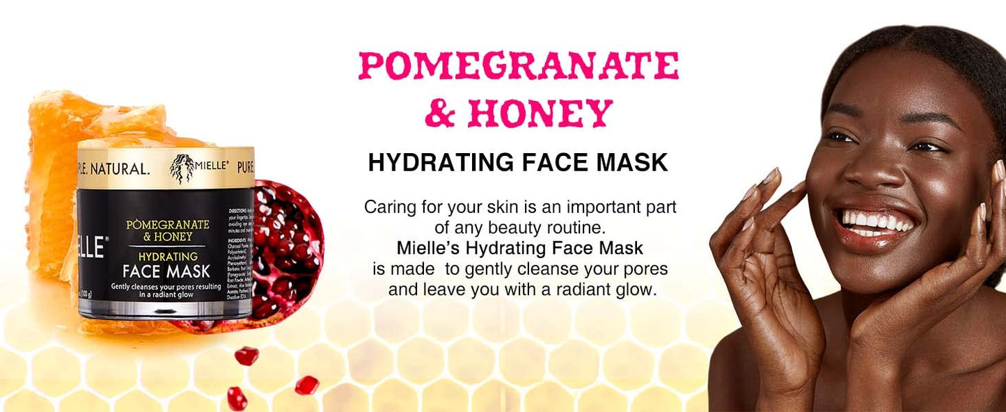 MIELLE Mielle pomegranate & honey hydrating face mask, 3.5 Fl Ounce