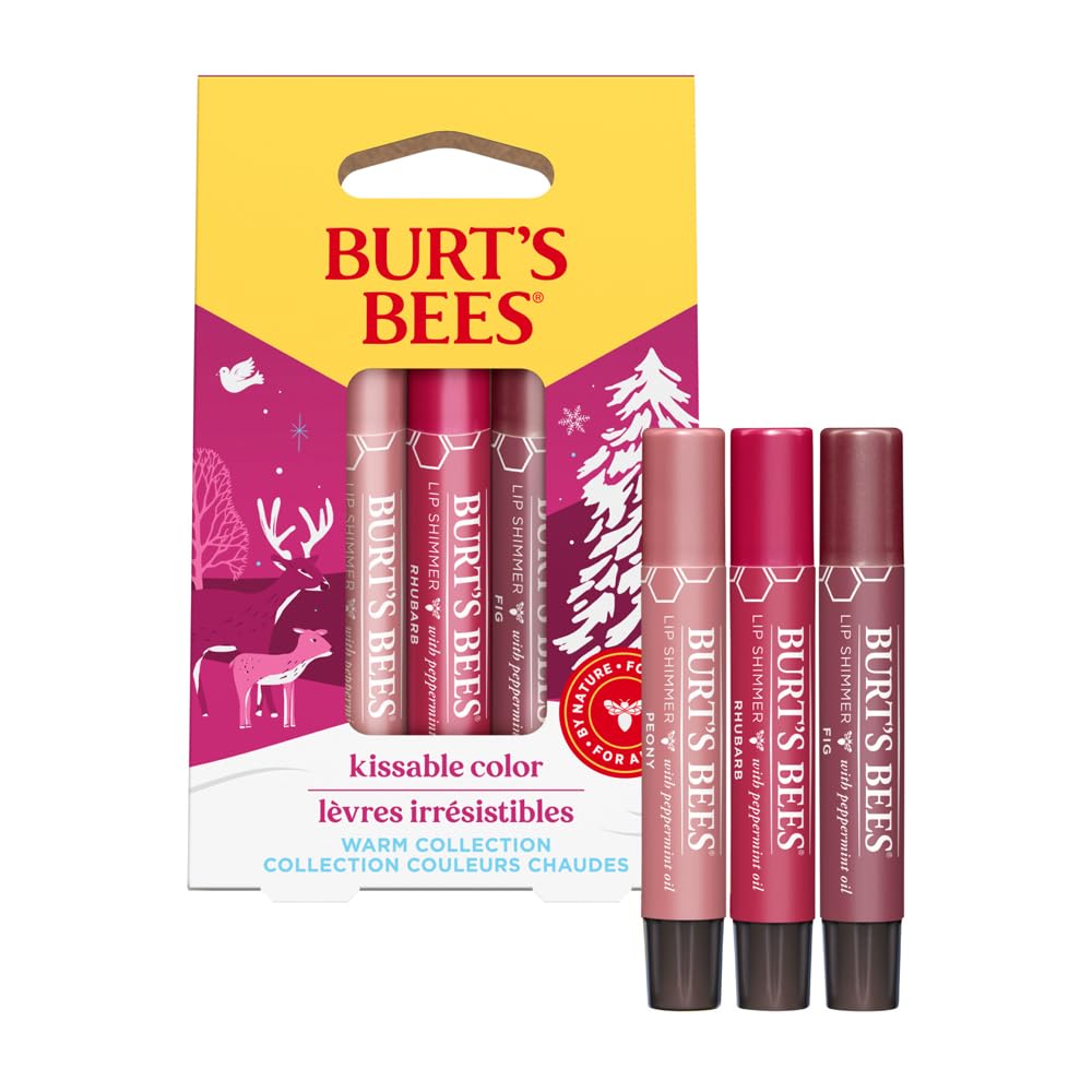 Burts Bees Kissable Color Warm Gift Set, 1 EA
