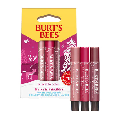 Burts Bees Kissable Color Warm Gift Set, 1 EA