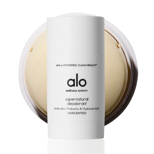 ALO Supernatural Deodorant | Natural Odor Protection | Aluminum-Free | Aloe, Hyaluronic Acid & Vitamin E | Moisturizes & Soothes Skin | Unscented | 1.7 oz