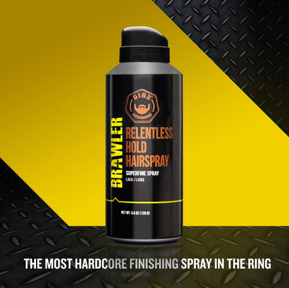 GIBS Grooming Brawler Bantamweight Hairspray, 4.5oz