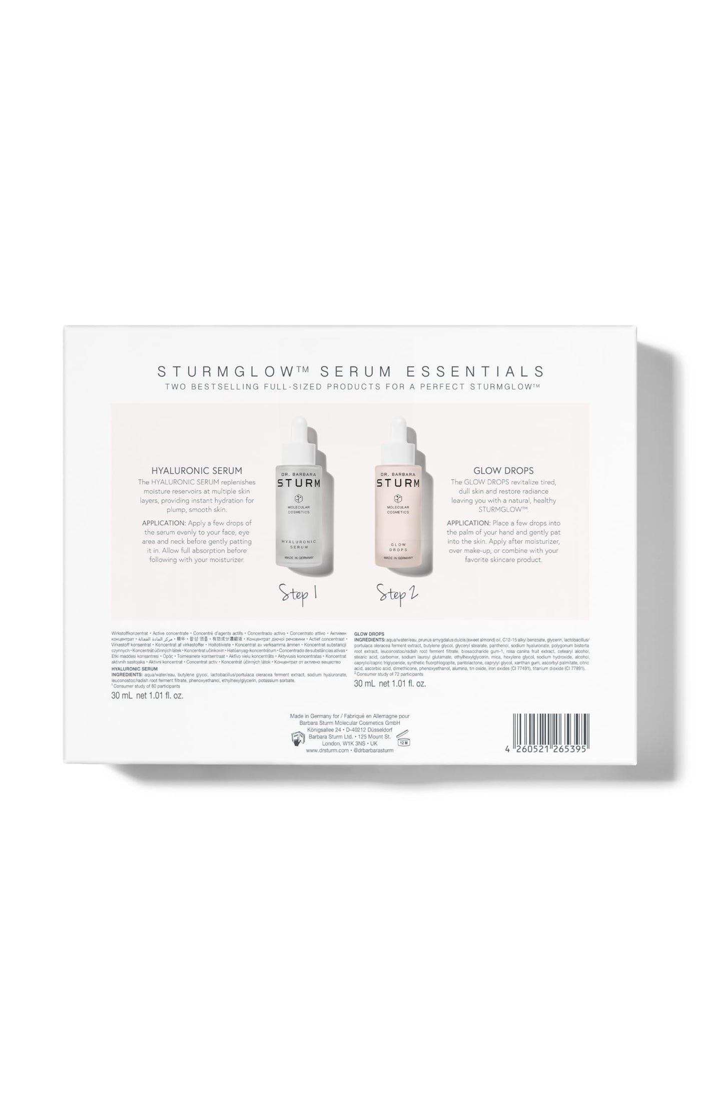 STURMGLOWTM Serum Essentials Gift Set