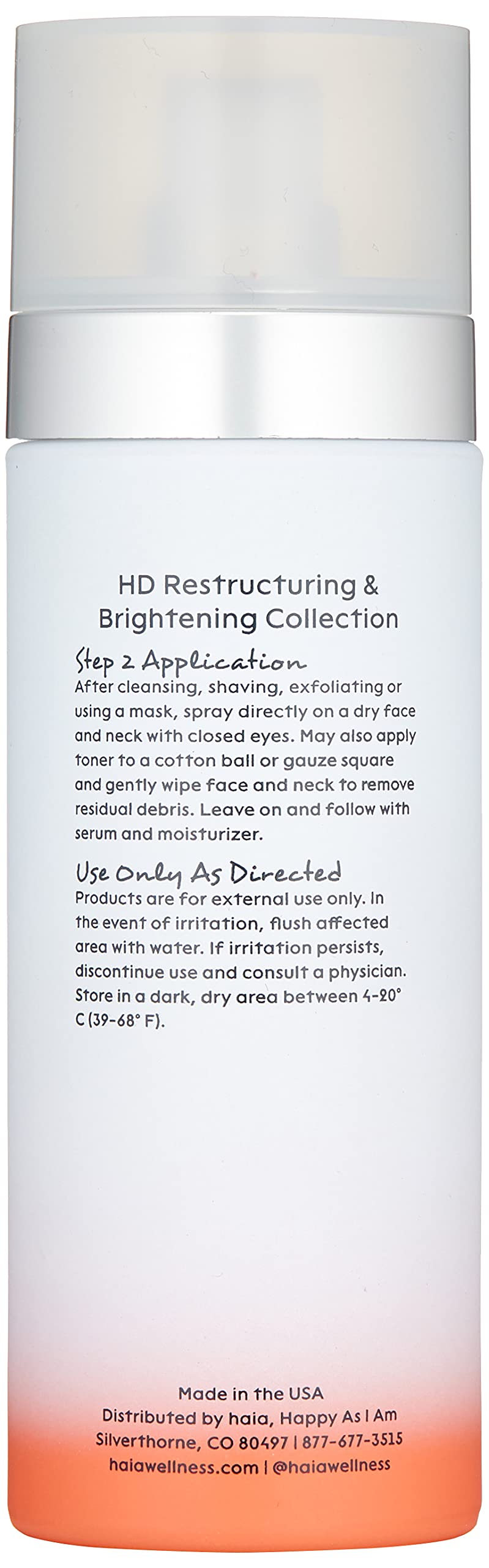 haia I am Passionate - Tasmanian Pepperberry Hydrosol Toner