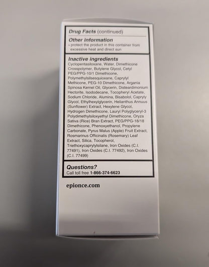 Epionce Daily Shield Tinted SPF 50 Sunscreen - Water Resistant Broad Spectrum UV Protection Facial Sunscreen with Titanium Dioxide & Zinc Oxide, For All Skin Types, Dermatologist Skincare