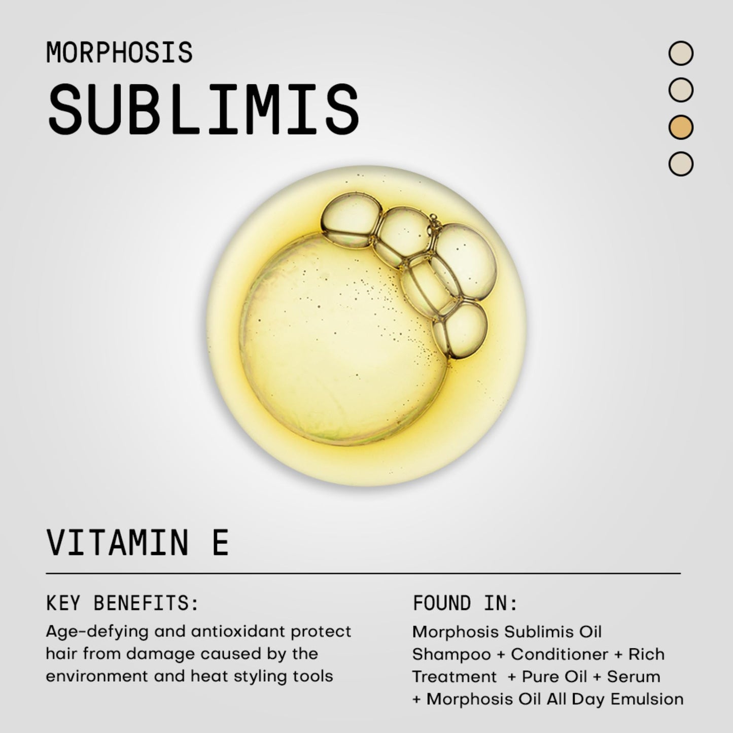 FRAMESI Morphosis Sublimis Hair Oil Serum, Hydrating Hair Treatment