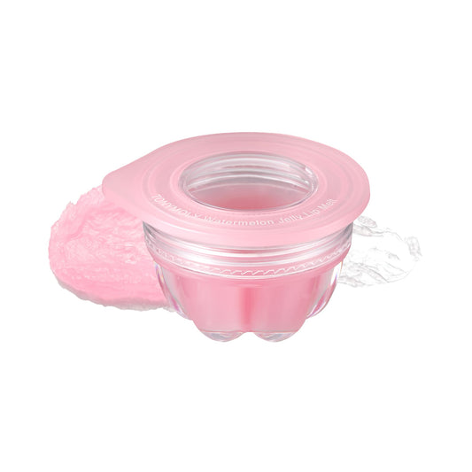 TONYMOLY Jelly Lip Melt, Korean Gloss, Moisturizing, Hydrating & Nourishing Lip Balm Treatment, Watermelon 0.31 oz