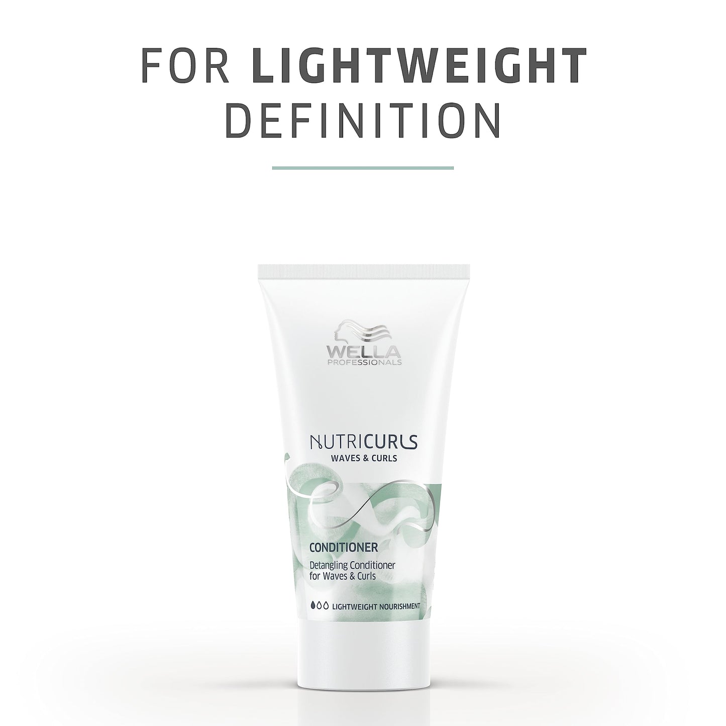 Wella Professionals Nutricurls Cleansing Conditioner for Waves Nourish and Define Wavy Hair