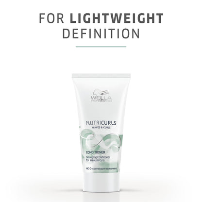 Wella Professionals Nutricurls Cleansing Conditioner for Waves Nourish and Define Wavy Hair
