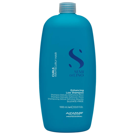 Alfaparf Milano Semi Di Lino Curls Enhancing Sulfate Free Shampoo for Wavy and Curly Hair - Hydrates and Nourishes - Reduces Frizz - Protects Against Humidity - Vegan-Friendly Formula