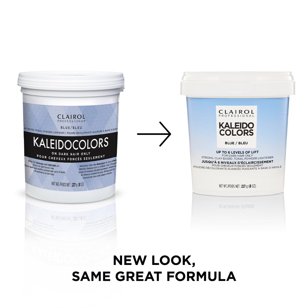 Clairol Professional Kaleidocolors Powder Lightener for Hair Highlights, Lightening, and Toning